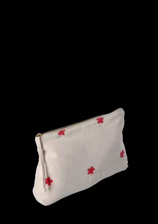 Daisy Nola Sminkepung 23x5x15 cm – Sand/Rød fra JUNA