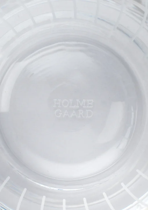 Holmegaard Cabernet Lines Vannglass 25 cl klar 2 stk.