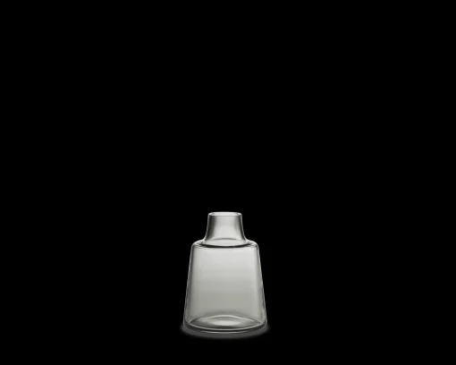 Holmegaard Flora Vase kort hals H12 smoke