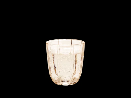 Holmegaard Lily Vannglass 32 cl toffee rose 2 stk.