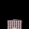 JUNA Bæk&Bølge Dalila Toiletbag 20x14 cm Chocolate/Hvit