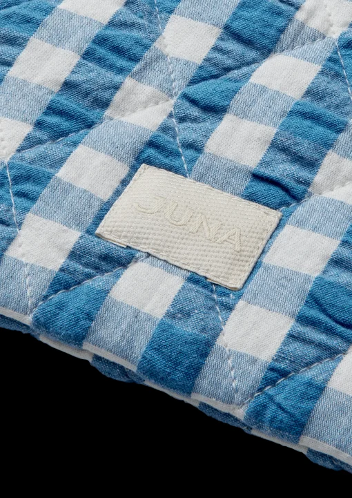 JUNA Bæk&Bølge Dalila Toiletbag 20x14 cm blå/bjørk