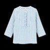 JUNA Bæk&Bølge Irene shirt XS lys blå/hvit