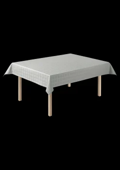 JUNA Brick Damaskduk 150x370 cm grå