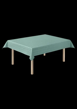 JUNA Brick Damaskduk 150x370 cm turkis