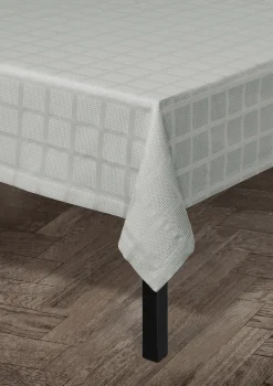 JUNA Brick Damaskduk 150x220 cm grå