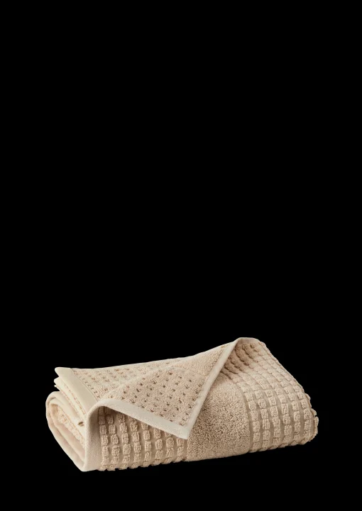 JUNA Check Håndkle 50x100 cm sand