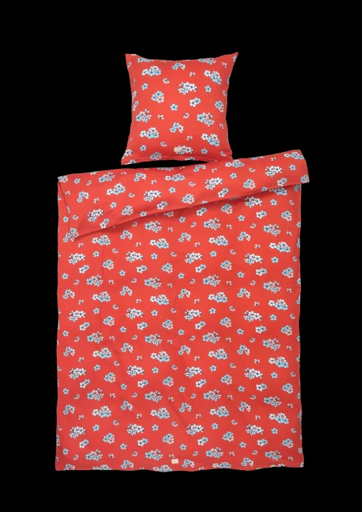 JUNA Grand Pleasantly Sengetøy 140x220 cm chili NO