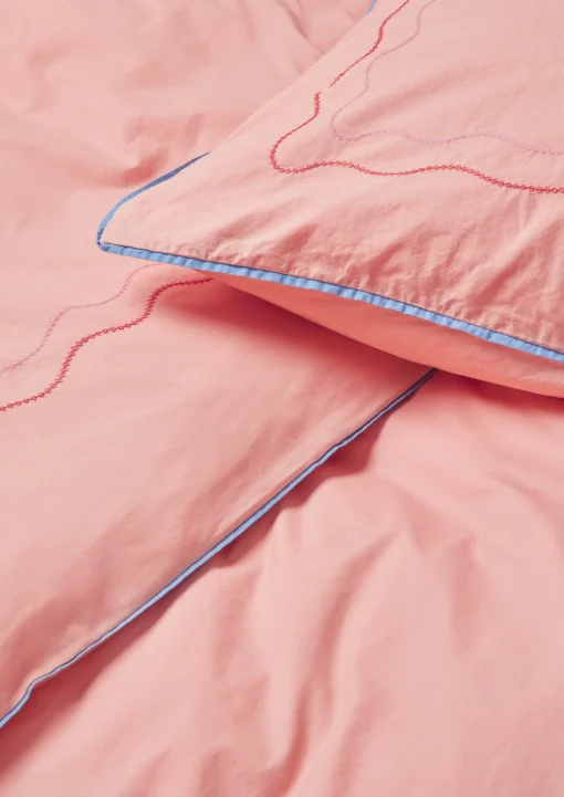 JUNA Lollipop Sengetøy 140x220 cm soft pink DK - Kjøp nå