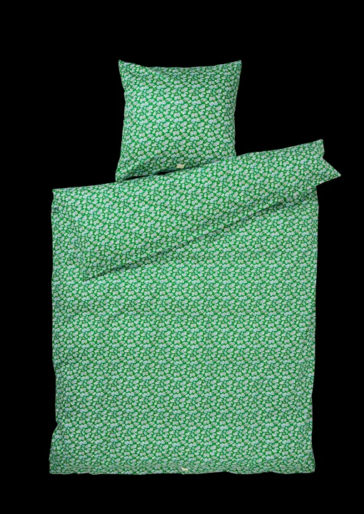 JUNA Pleasantly Sengetøy 140x220 cm grønn DK - Kjøb her