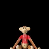 Kay Bojesen Ape x DBU Mann 2024 liten teak/limba