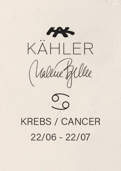 Kähler Astro Cancer H16 hvit