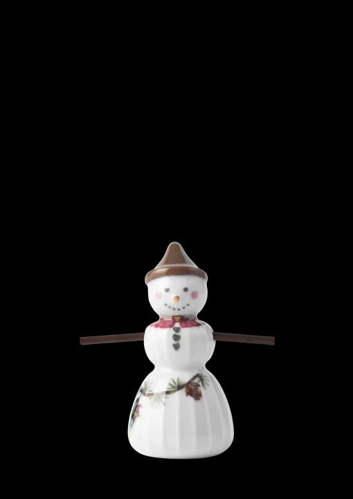 Kähler Hammershøi Christmas Snøjente H8 hvit m. deko