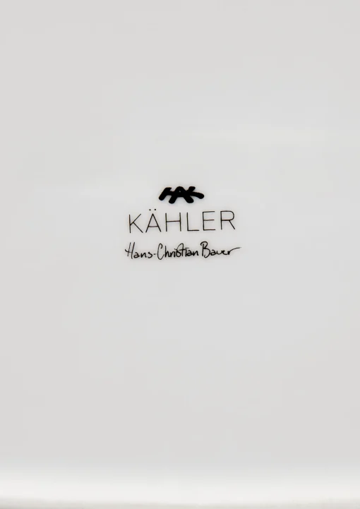 Kähler Hammershøi Ovnsfast fat 39x29.5 cm hvit
