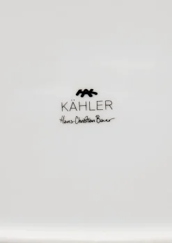 Kähler Hammershøi Ovnsfast fat 32x24 cm hvit