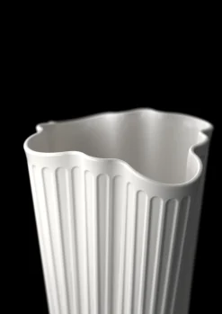 Kähler Hammershøi Unfold Vase H16.5 cm hvit