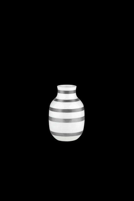 Kähler Omaggio Vase H12.5 sølv (15211)