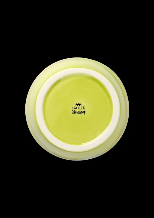 Kähler Poppery Skål Ø12 cm pink/mint/apple green