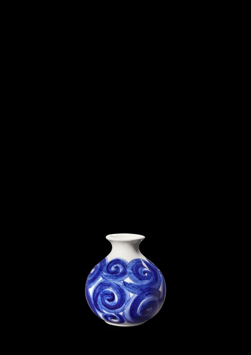 Kähler Tulle Vase H10.5 cm blå - Kjøp her