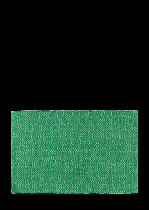 Lyngby Porcelæn Herringbone Dekkebrikker 43x30 cm grønn