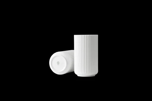 Lyngby Porcelæn Lyngby Vase H25 hvit porselen