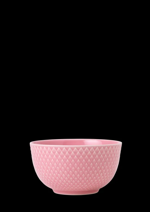 Lyngby Porcelæn Rhombe Color Skål Ø11 cm rosa