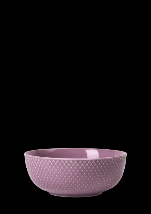 Lyngby Porcelæn Rhombe Color Skål Ø15.5 cm lilla - Kjøb her
