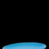 Lyngby Porcelæn Rhombe Color Oval serveringsfat blå