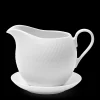 Lyngby Porcelæn Rhombe Sausekanne 67 cl hvit