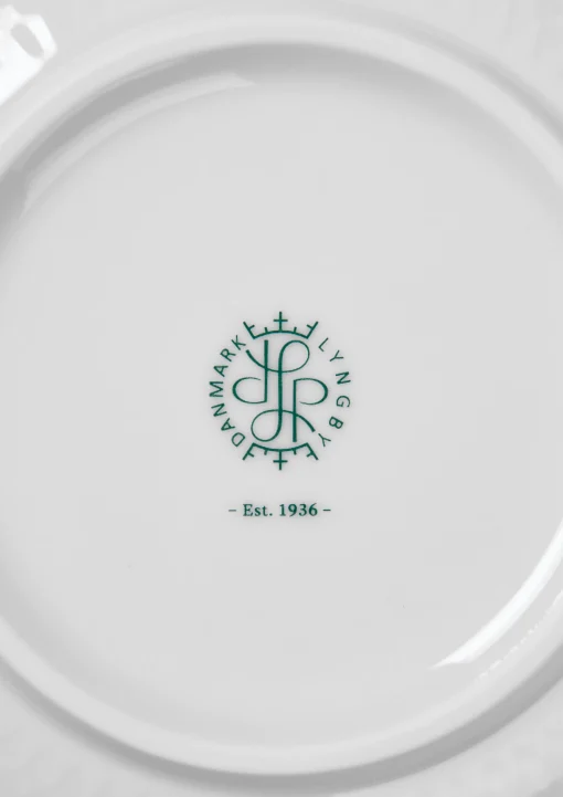 Lyngby Porcelæn Rhombe Skål Ø15.5 cm hvit - Kjøb her