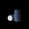 Lyngby Vase H25 midnight blue porselen