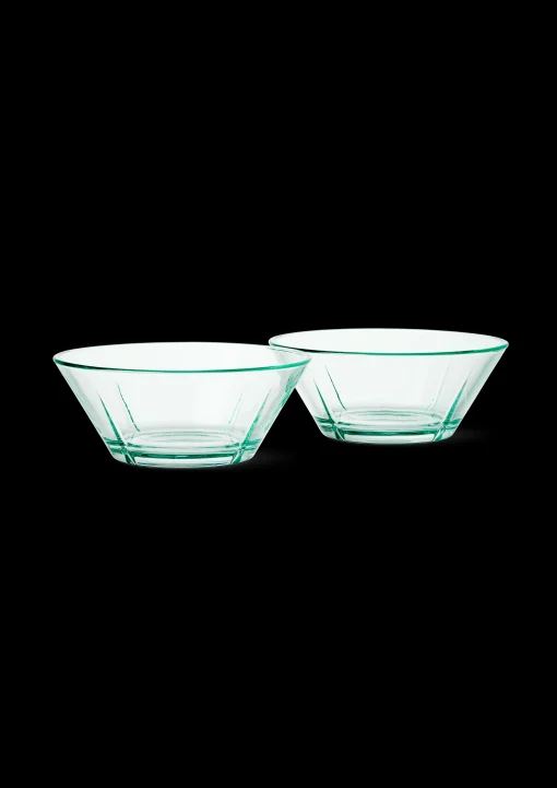 Rosendahl Gran Cru Recycled Glasskål Ø15 cm klart grønt
